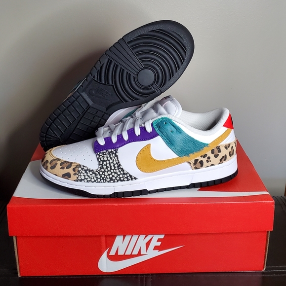 Nike Shoes - Nike Dunk Low " Safari Mix " Se Shoes